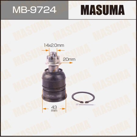 Ball joint Masuma, MB-9724