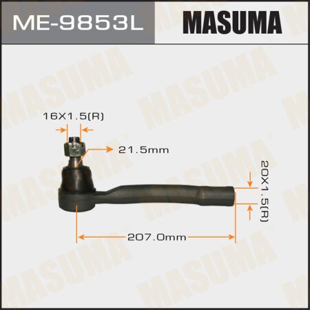 Tie rod end Masuma, ME-9853L