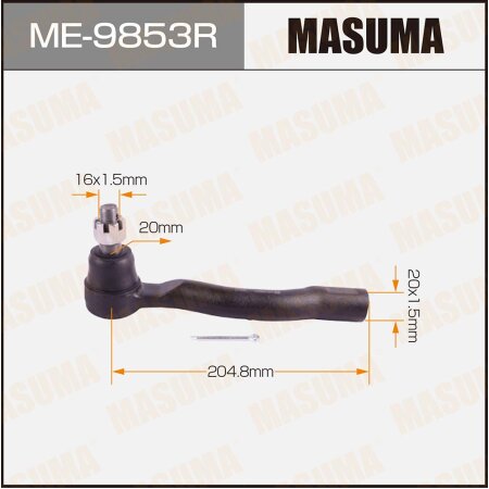 Tie rod end Masuma, ME-9853R