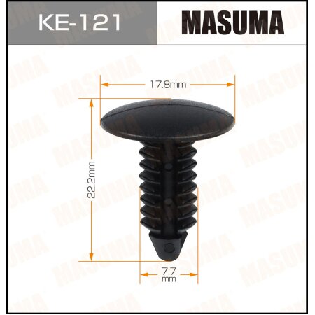 Retainer clip Masuma plastic, KE-121