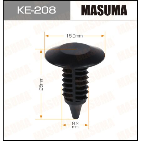 Retainer clip Masuma plastic, KE-208