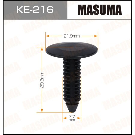 Retainer clip Masuma plastic, KE-216