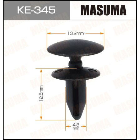 Retainer clip Masuma plastic, KE-345