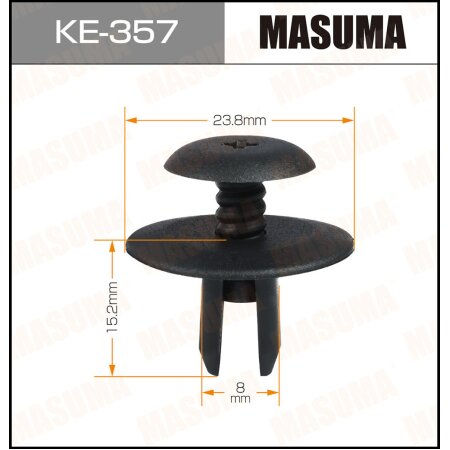 Retainer clip Masuma plastic, KE-357