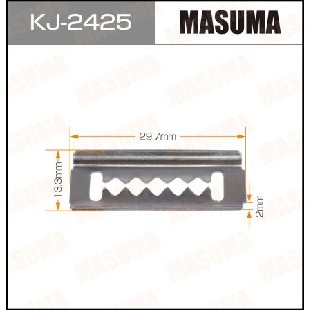 Retainer clip Masuma plastic, KJ-2425