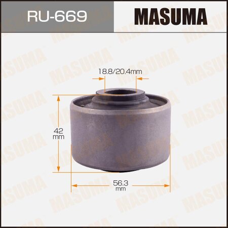 Silent block suspension bush Masuma, RU-669