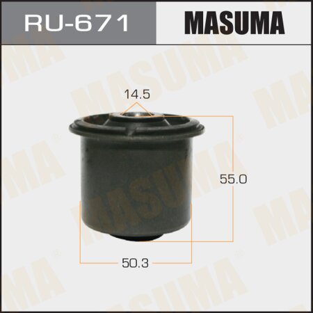 Silent block suspension bush Masuma, RU-671