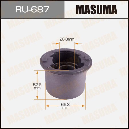 Silent block suspension bush Masuma, RU-687