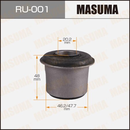 Silent block suspension bush Masuma, RU-001