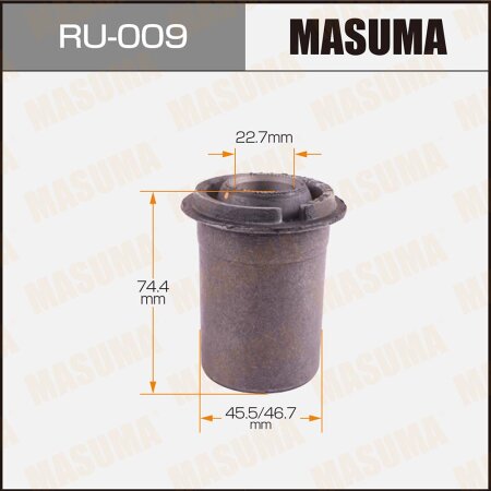 Silent block suspension bush Masuma, RU-009