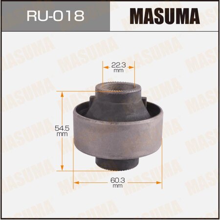 Silent block suspension bush Masuma, RU-018