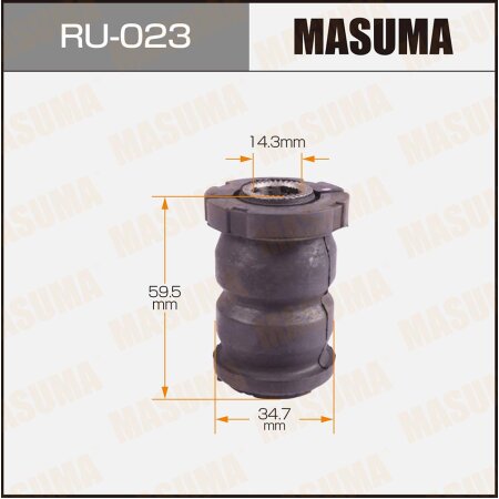 Silent block suspension bush Masuma, RU-023