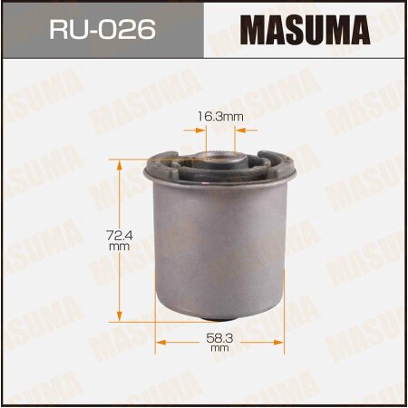 Silent block suspension bush Masuma, RU-026