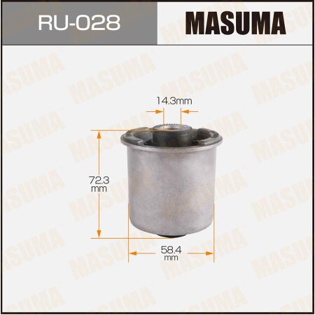 Silent block suspension bush Masuma, RU-028