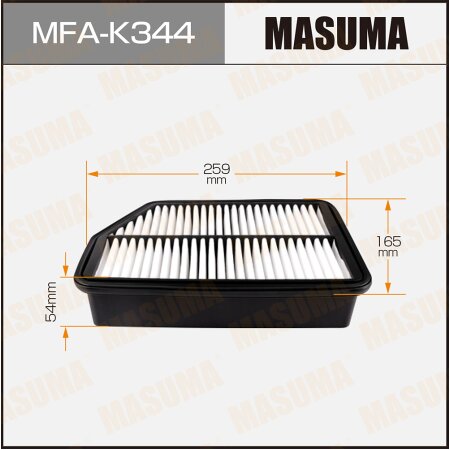 Air filter Masuma, MFA-K344