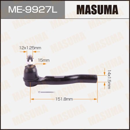 Tie rod end Masuma, ME-9927L