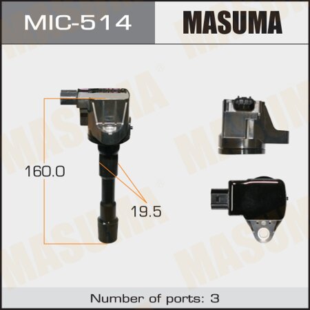 Ignition coil Masuma, MIC-514