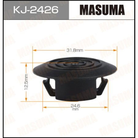 Retainer clip Masuma plastic, KJ-2426