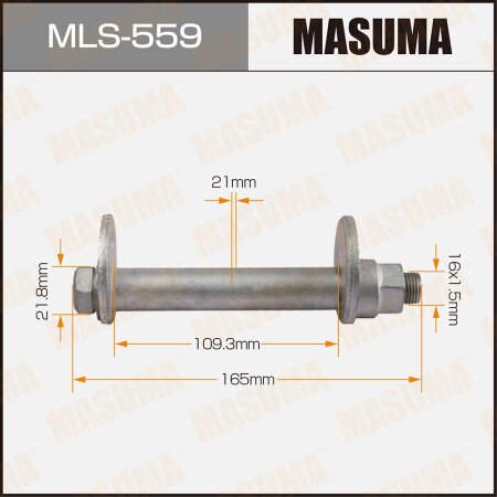 Camber adjustment bolt Masuma, MLS-559