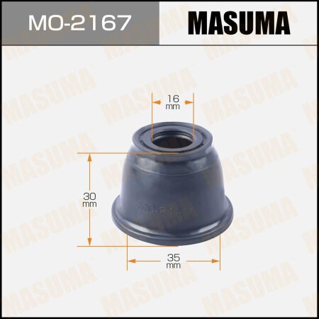 Ball joint dust boot Masuma 16х31х35 (set of 10pcs), MO-2167