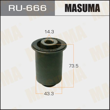 Silent block suspension bush Masuma, RU-666