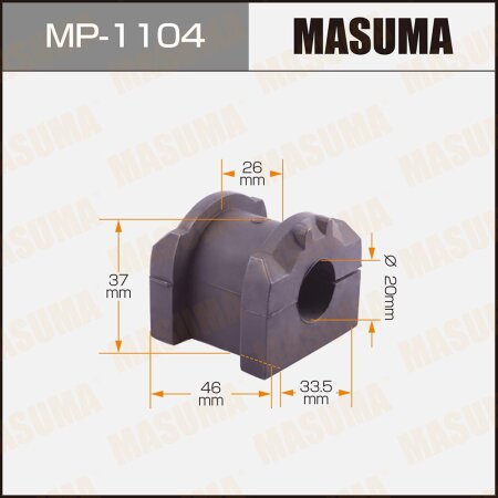 Stabilizer bar bushing Masuma, MP-1104