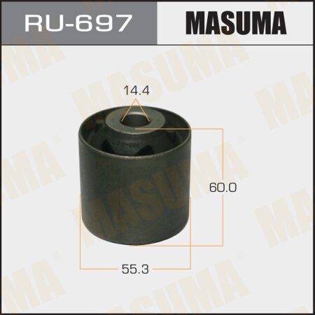 Silent block suspension bush Masuma, RU-697