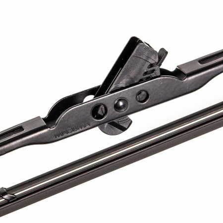 Wiper blade Masuma Optimum 12" (300mm) framed, mount J-hook, Pin, Bayonet, MU-012S