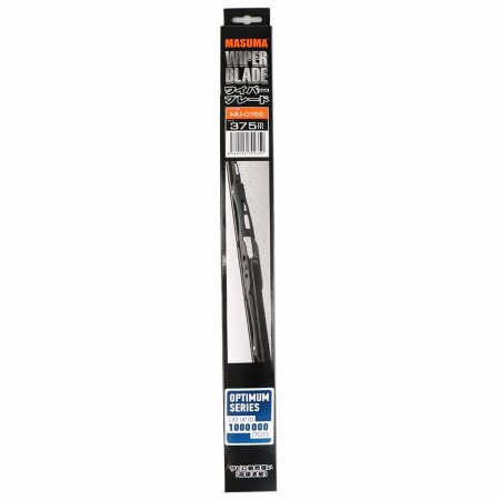 Wiper blade Masuma Optimum 15" (375mm) framed, mount J-hook, Pin, Bayonet, MU-015S