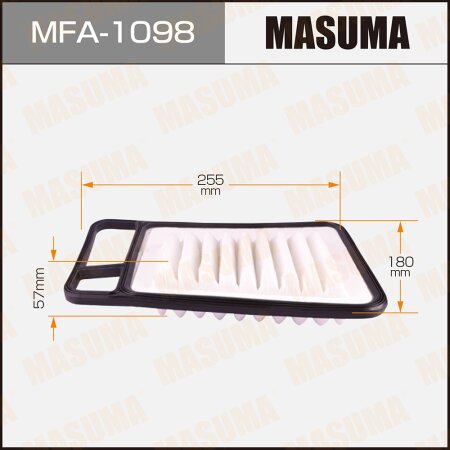 Air filter Masuma, MFA-1098