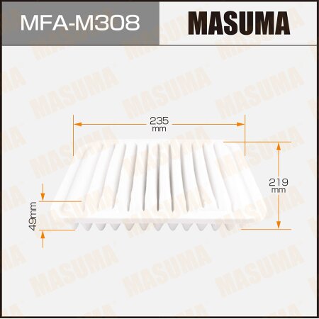 Air filter Masuma, MFA-M308