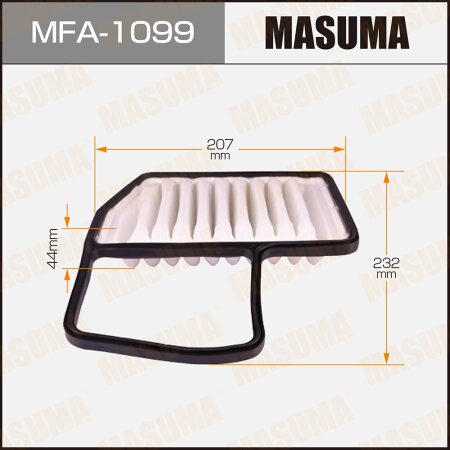Air filter Masuma, MFA-1099