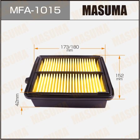 Air filter Masuma, MFA-1015