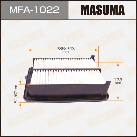 Air filter Masuma, MFA-1022
