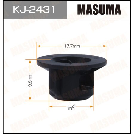 Retainer clip Masuma plastic, KJ-2431