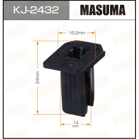 Retainer clip Masuma plastic, KJ-2432