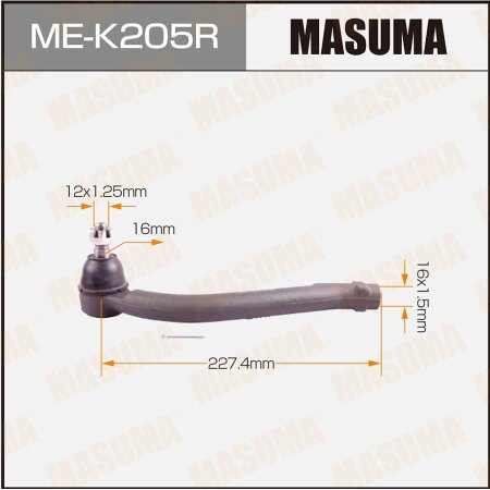 Tie rod end Masuma, ME-K205R