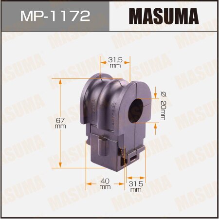 Stabilizer bar bushing Masuma, MP-1172