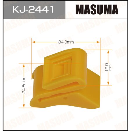 Retainer clip Masuma plastic, KJ-2441