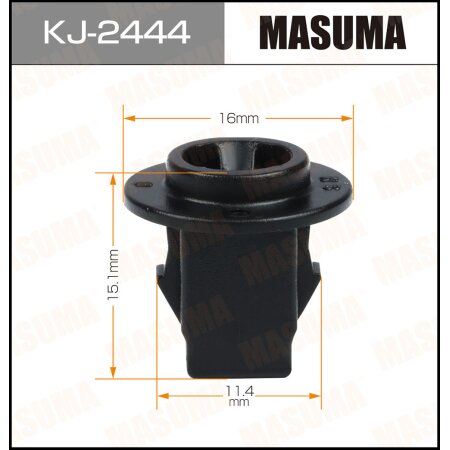 Retainer clip Masuma plastic, KJ-2444