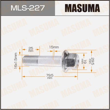 Strut service bolt Masuma, MLS-227