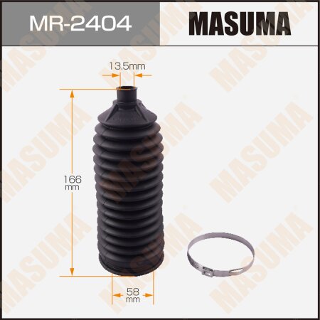 Steering gear boot Masuma (plastic), MR-2404