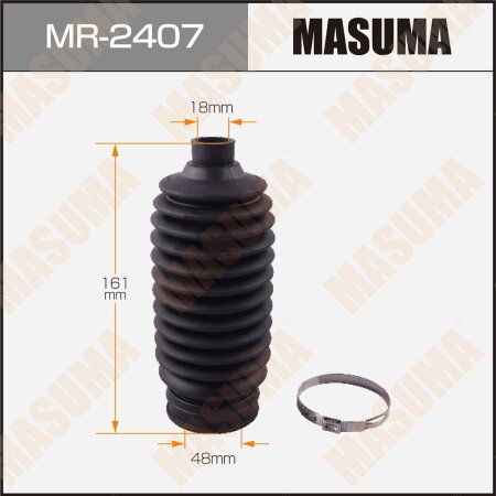 Steering gear boot Masuma (plastic), MR-2407