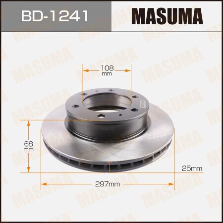 Brake disk Masuma, BD-1241