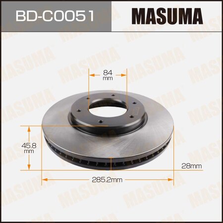 Brake disk Masuma, BD-C0051