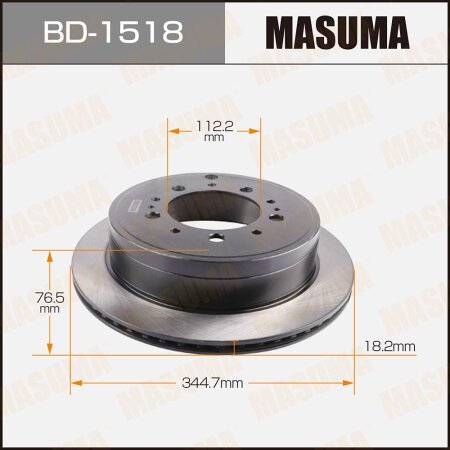 Brake disk Masuma, BD-1518