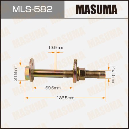 Camber adjustment bolt Masuma, MLS-582