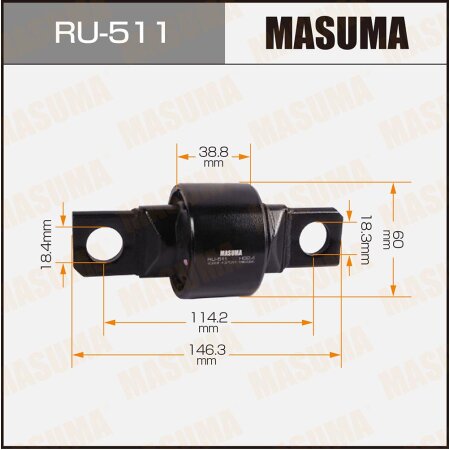 Silent block suspension bush Masuma, RU-511