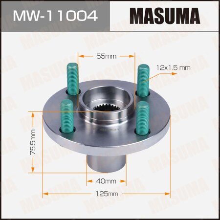 Wheel hub assembly Masuma, MW-11004