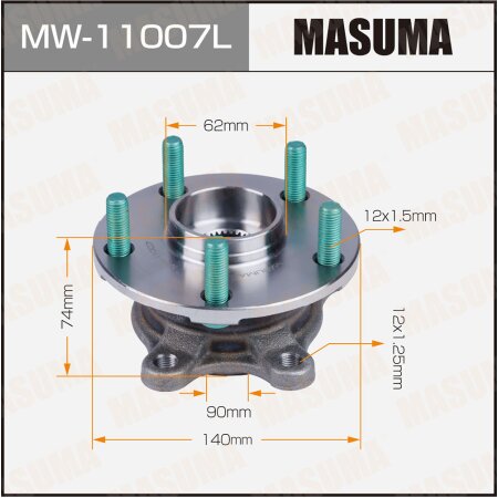 Wheel hub assembly Masuma, MW-11007